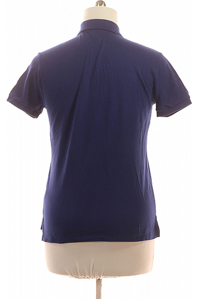 Ralph Lauren modré bavlněné polo tričko s krátkým rukávem a výšivkou Velikost M | Ralph Lauren | obrázek 3