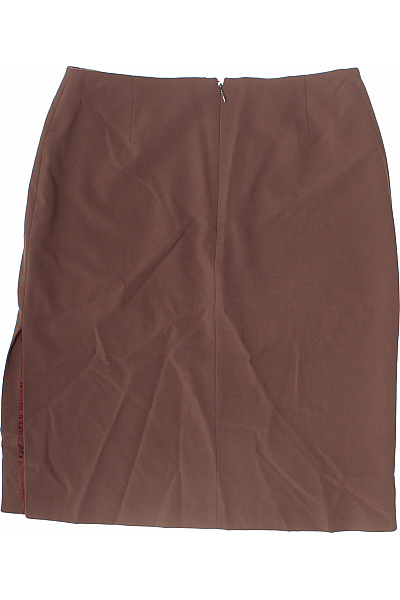 InWear Dámská hnědá pouzdrová sukně business ke kolenům rovná se zipem Velikost M | InWear | obrázek 3