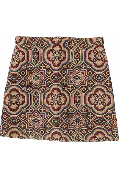 Topshop Dámská vzorovaná bavlněná mini sukně Vel. UK 8 | Topshop | obrázek 2