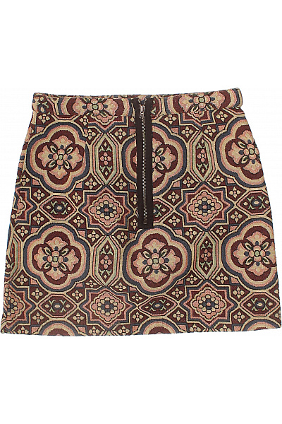 Topshop Dámská vzorovaná bavlněná mini sukně Vel. UK 8 | Topshop | obrázek 3