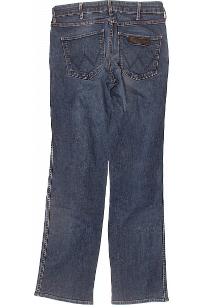 Wrangler Dámské bavlněné modré džíny rovné seprané klasické Vel. 28/30 | Wrangler | obrázek 3