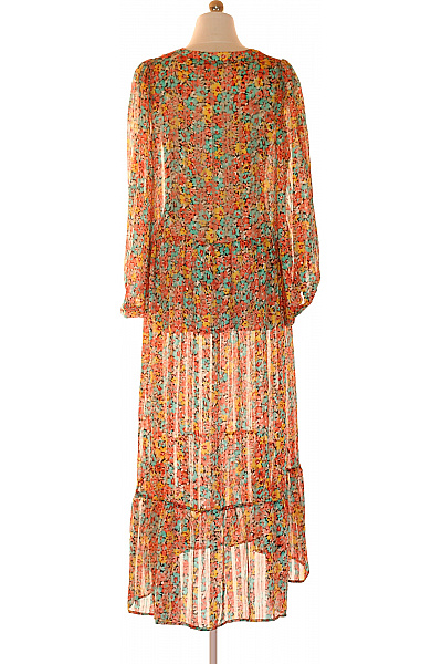 ILSE JACOBSEN Dámské šaty dlouhé květované s dlouhým rukávem boho Velikost 38 | ILSE JACOBSEN | obrázek 2