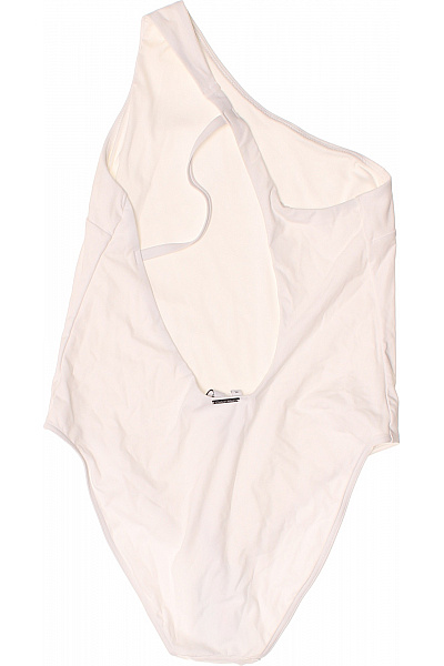 Calvin Klein jednodílné asymetrické plavky bílé polyesterové Vel. XL | Calvin Klein | obrázek 3