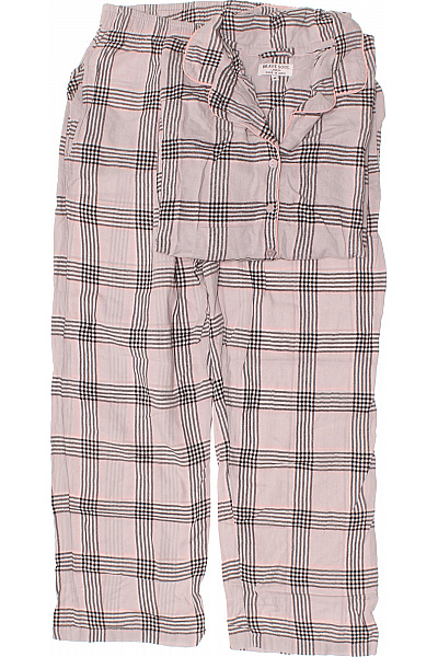 BRAVE SOUL dámské bavlněné pyžamo růžové kostkované Velikost EU M | BRAVE SOUL | obrázek 2