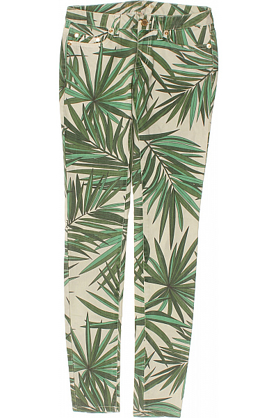 MICHAEL KORS Dámské bavlněné džíny skinny s potiskem listů zelené ležérní Vel. XS | MICHAEL KORS | obrázek 2