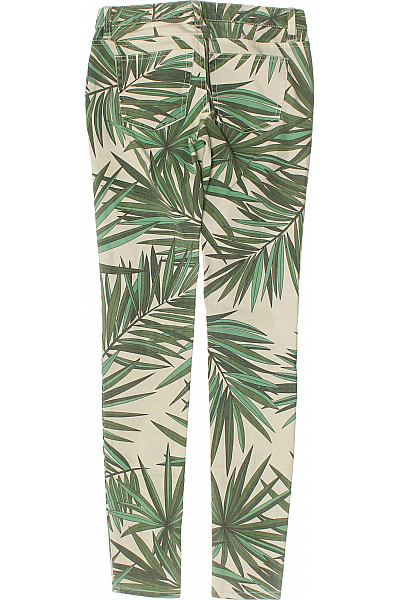 MICHAEL KORS Dámské bavlněné džíny skinny s potiskem listů zelené ležérní Vel. XS | MICHAEL KORS | obrázek 3