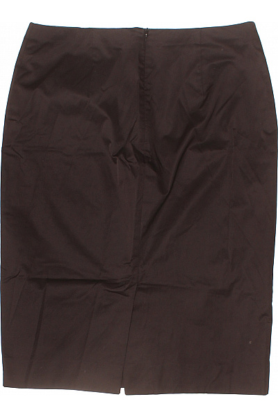 Paul Kehl hnědá pouzdrová sukně ke kolenům elegantní business rovná Velikost 38 | Paul Kehl | obrázek 3