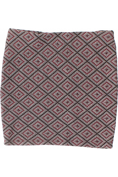 ZARA Dámská polyesterová mini pouzdrová sukně vzorovaná elastická přiléhavá Velikost S | ZARA | obrázek 2