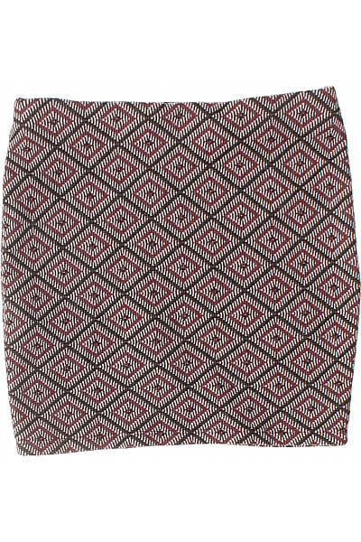 ZARA Dámská polyesterová mini pouzdrová sukně vzorovaná elastická přiléhavá Velikost S | ZARA | obrázek 3