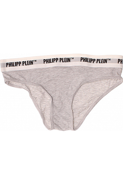 Philipp Plein šedé bavlněné kalhotky s logem Velikost XL | Philipp Plein | obrázek 2