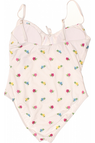 Kate Spade Bílé jednodílné květinové plavky na zavazování Velikost XL | Kate Spade | obrázek 3