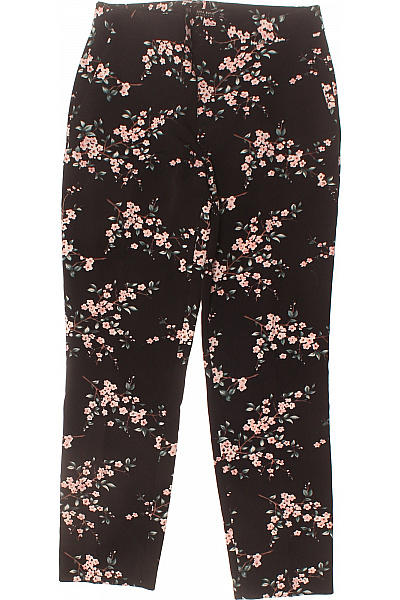 ZARA Dámské kalhoty květované černé volnočasové elegantní Vel. xs | ZARA | obrázek 2