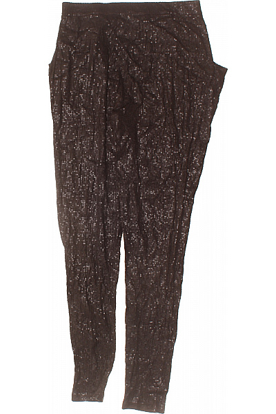 MICHAEL KORS Dámské kalhoty lesklé volnočasové dlouhé černé Vel. xs | MICHAEL KORS | obrázek 3