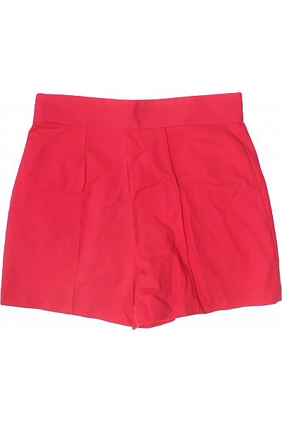 ZARA dámské červené elegantní krátké s vysokým pasem s kapsami Vel. s | ZARA | obrázek 3
