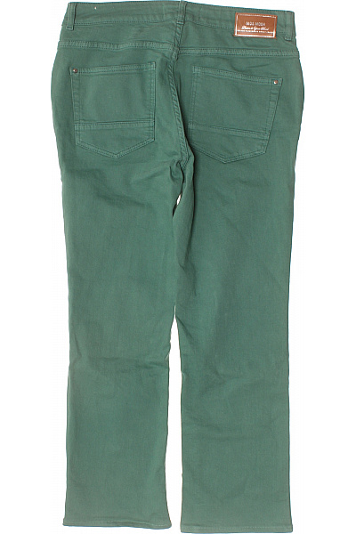 Mos Mosh Dámské bavlněné zelené džíny rovné s kapsami strečové klasické Velikost 28 | Mos Mosh | obrázek 2