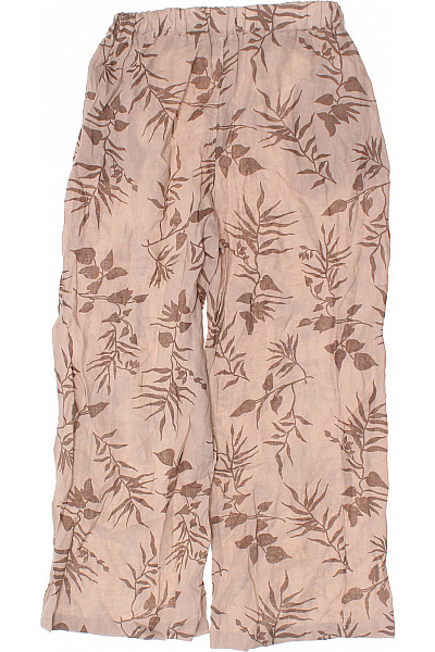 LAWRENCE GREY Dámské plátěné kalhoty s potiskem volnočasové letní Velikost 38 | LAWRENCE GREY | obrázek 3