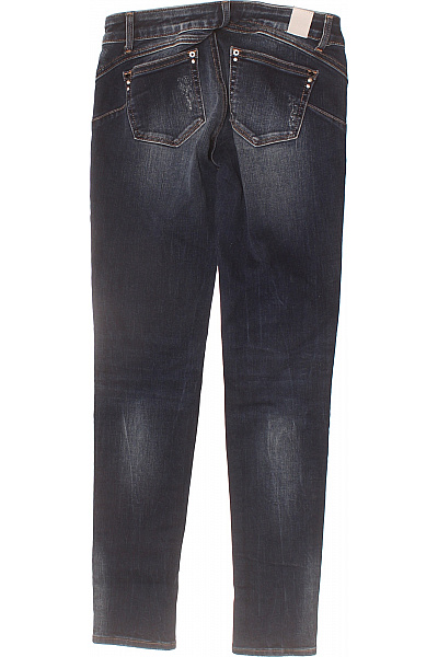 Dámské džíny strečové s kamínky a perličkami Velikost 26 | Unimoda | obrázek 2