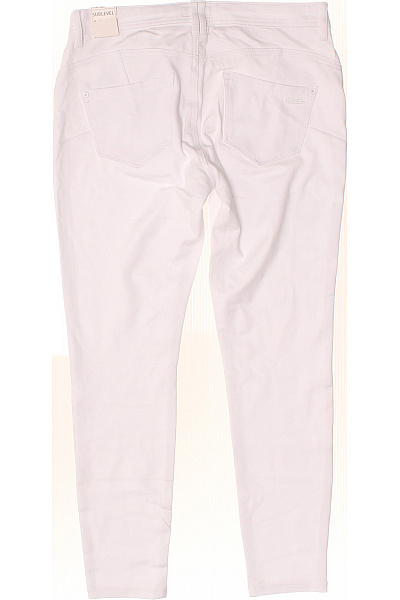 Sublevel Bílé džíny s vysokým pasem a knoflíky Velikost L | Sublevel | obrázek 2