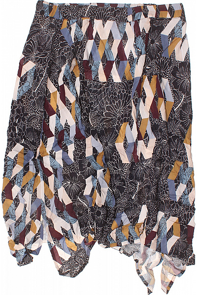 Ulla Popken Dámská asymetrická vzorovaná sukně s gumou v pase volná Vel. 42/44 | Ulla Popken | obrázek 3