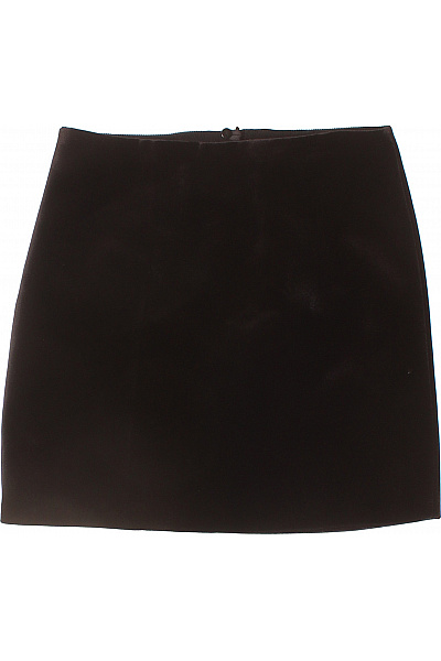 HALLHUBER Dámská polyesterová pouzdrová mini sukně černá rovná elegantní Velikost 34 | HALLHUBER | obrázek 2