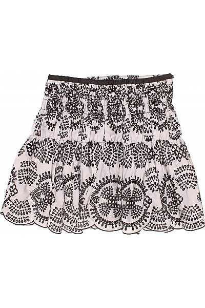 ZARA Dámská letní mini sukně s výšivkou a gumou v pase Velikost s | ZARA | obrázek 2