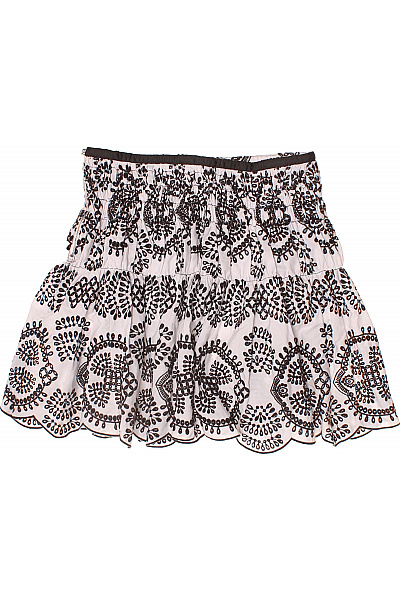 ZARA Dámská letní mini sukně s výšivkou a gumou v pase Velikost s | ZARA | obrázek 3