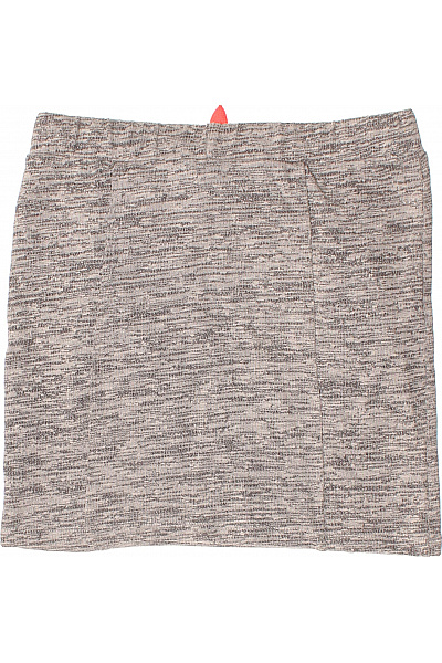 SAINT TROPEZ Dámská sportovní krátká sukně šedá melír se zipy a mašlí Velikost XS | SAINT TROPEZ | obrázek 3