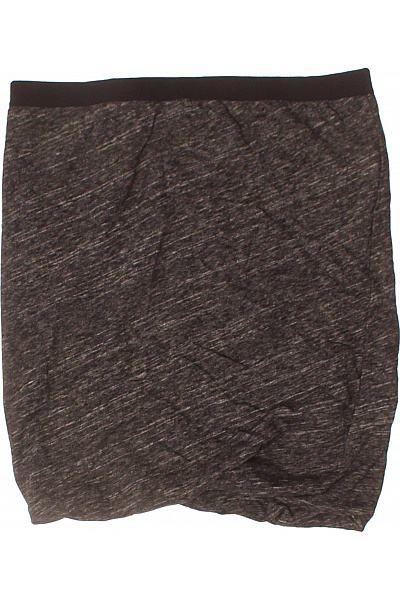 American Vintage Dámská bavlněná mini pouzdrová sukně šedá melír elastická přiléhavá Velikost M | American Vintage | obrázek 2