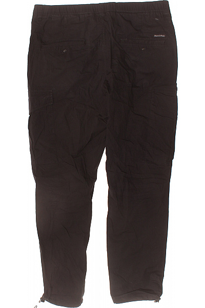 Marc O´Polo Pánské bavlněné cargo volnočasové tmavě hnědé dlouhé s kapsami na stehnech Vel. EU 34/32 | Marc O´Polo | obrázek 3