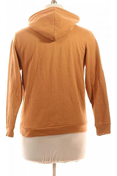 BRAVE SOUL Dámská hnědá polyesterová mikina s kapucí a klokaní kapsou přes hlavu Velikost L | BRAVE SOUL | obrázek 2