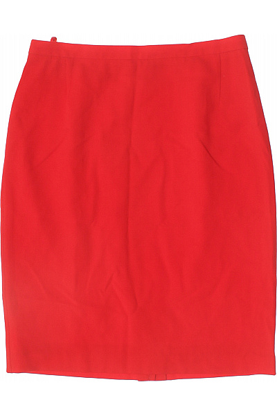 MADELEINE Dámská červená pouzdrová sukně ke kolenům elegantní business Vel. 36 | MADELEINE | obrázek 2