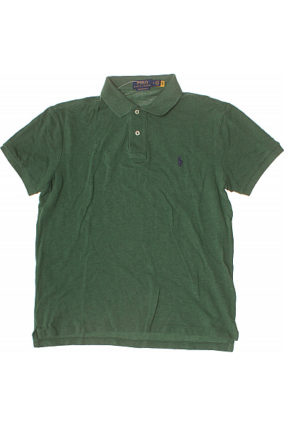 Ralph Lauren Pánské zelené polo tričko s krátkým rukávem a límečkem Vel. EU M | Ralph Lauren | obrázek 2