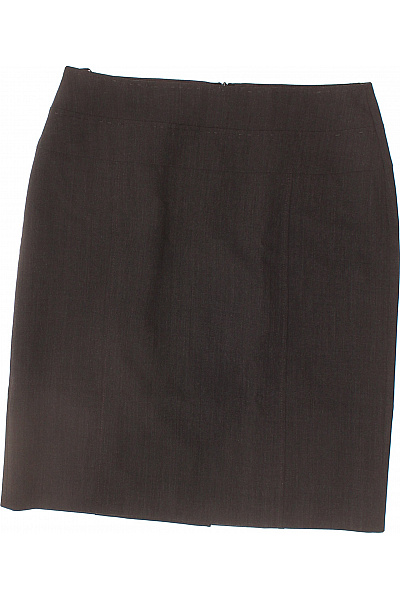 BETTY BARCLAY Dámská polyesterová pouzdrová business sukně tmavě hnědá rovná Vel. 34 | BETTY BARCLAY | obrázek 2