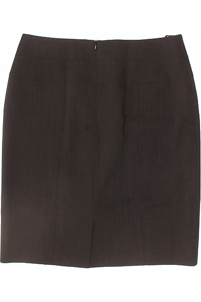 BETTY BARCLAY Dámská polyesterová pouzdrová business sukně tmavě hnědá rovná Vel. 34 | BETTY BARCLAY | obrázek 3