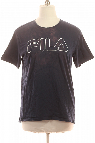 FILA Pánské Tričko S Krátkým Rukávem A Potiskem Batikované Velikost XXL