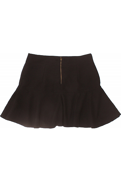 ZARA Dámská černá skater sukně s volánky nad kolena Vel. s | ZARA | obrázek 3