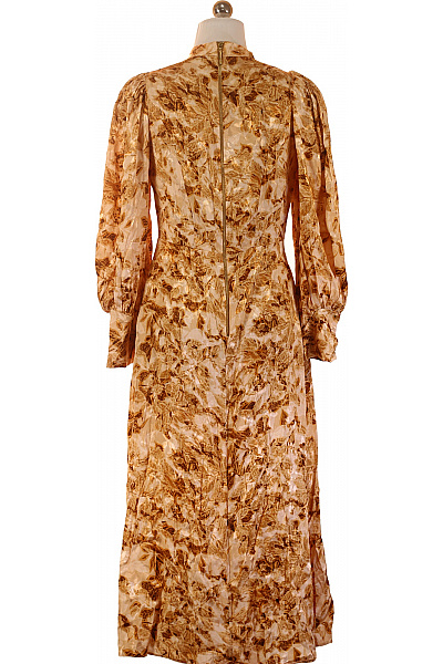 Closet Dámské šaty midi květované s dlouhým rukávem elegantní Vel. US 4 | Closet | obrázek 3