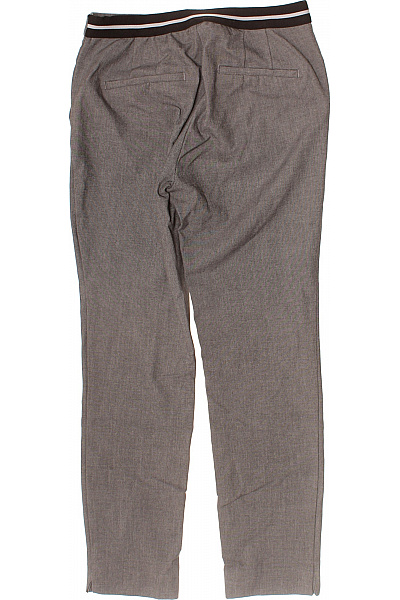 ZARA Dámské elegantní business kalhoty rovné šedé s kapsami Vel. s | ZARA | obrázek 3