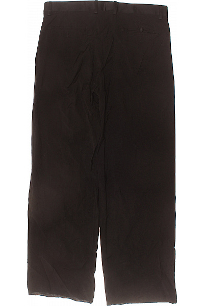 ARMANI Dámské černé oblekové volné široké kalhoty elegantní látkové Velikost L | ARMANI | obrázek 2