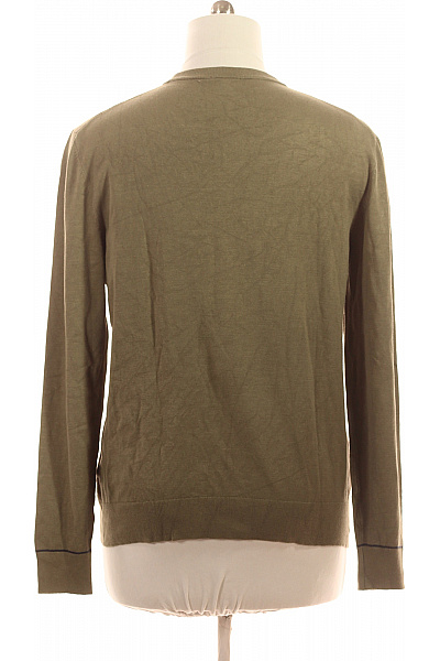 Mexx Pánský svetr khaki dlouhý rukáv pletený basic Velikost XL | Mexx | obrázek 3