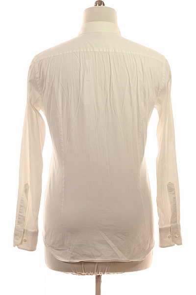 Hugo Boss Pánské elegantní košile s dlouhým rukávem bavlněné bílé Velikost 41 | Hugo Boss | obrázek 3