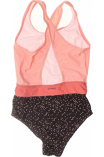 PROTEST Dívčí plavky růžové s puntíky Velikost 140 cm | PROTEST | obrázek 2