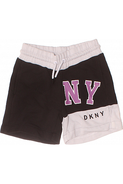 Donna Karan Dívčí Kraťasy černé S Potiskem Velikost 8