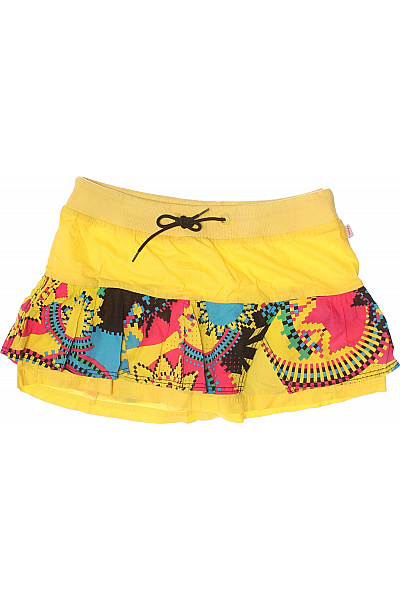 O'NEILL krátká žlutá vzorovaná skládaná sukně s potiskem Velikost m | O'NEILL | obrázek 2