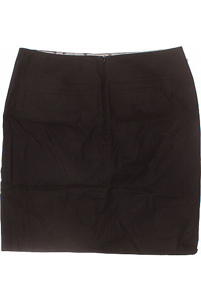 s.OLIVER Černá pouzdrová business sukně ke kolenům rovná elegantní Vel. 42 | s.OLIVER | obrázek 3