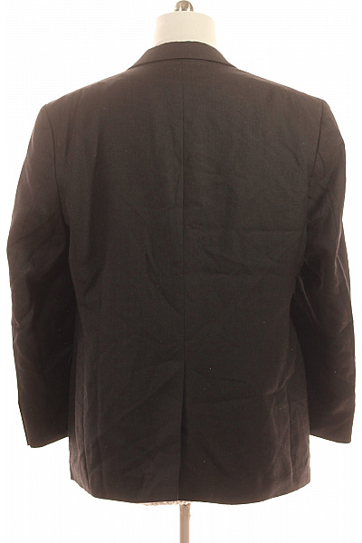 BURTON Pánské sako elegantní business šedé jednořadé Velikost 56 | BURTON | obrázek 3