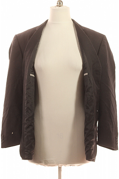 BURTON Pánské sako elegantní business šedé jednořadé Velikost 56 | BURTON | obrázek 4