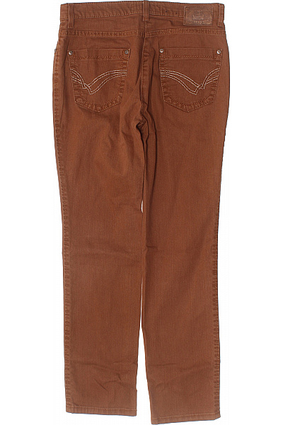 BRAX Dámské bavlněné hnědé džíny rovné kapsy klasické Velikost US 27/30 | BRAX | obrázek 2