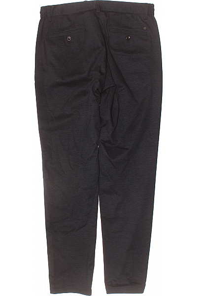 DSTREZZED Pánské tmavé volnočasové kalhoty s gumou a šňůrkou Velikost 30/32 | DSTREZZED | obrázek 2