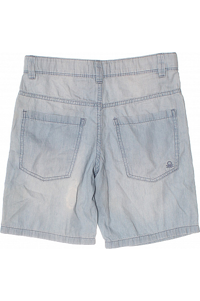 BENETTON Dívčí kraťasy modré denim Velikost M | BENETTON | obrázek 2